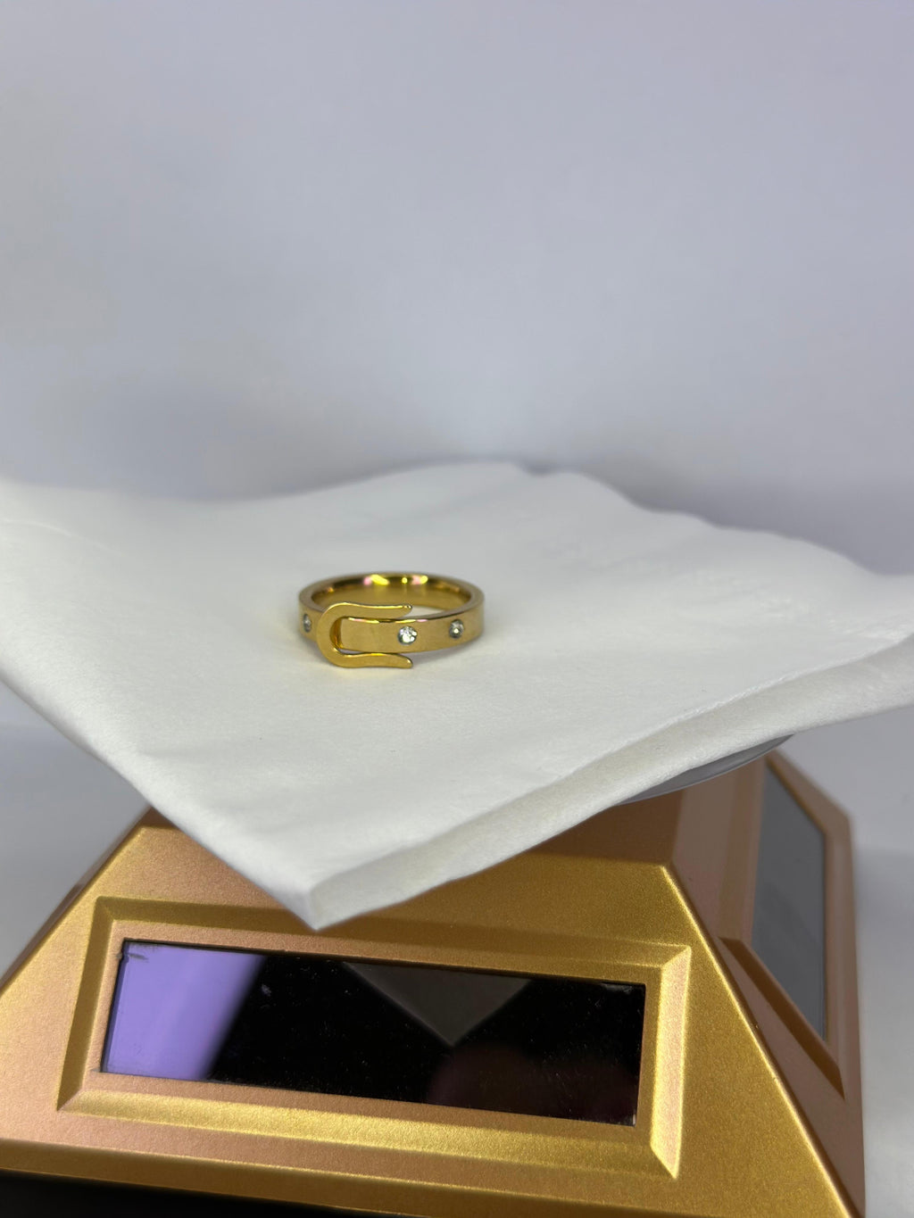 Ring with Crystal Accents